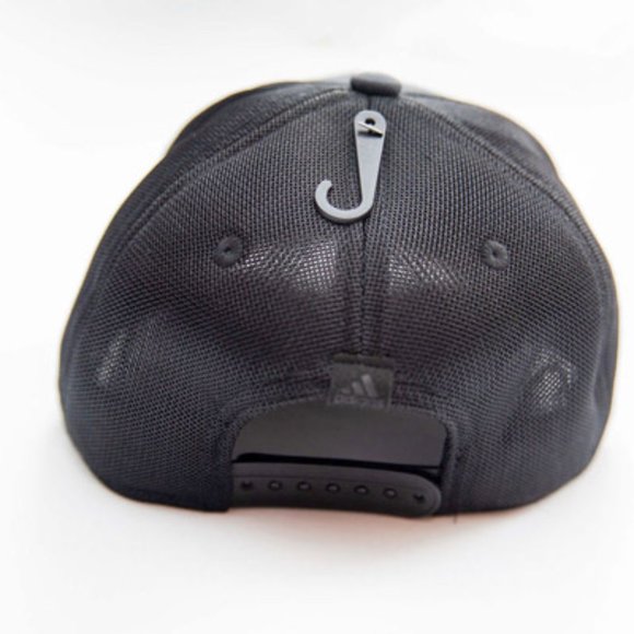 ADIDAS Black Patch Arrival Snap Back Baseball Cap - Picture 5 of 7